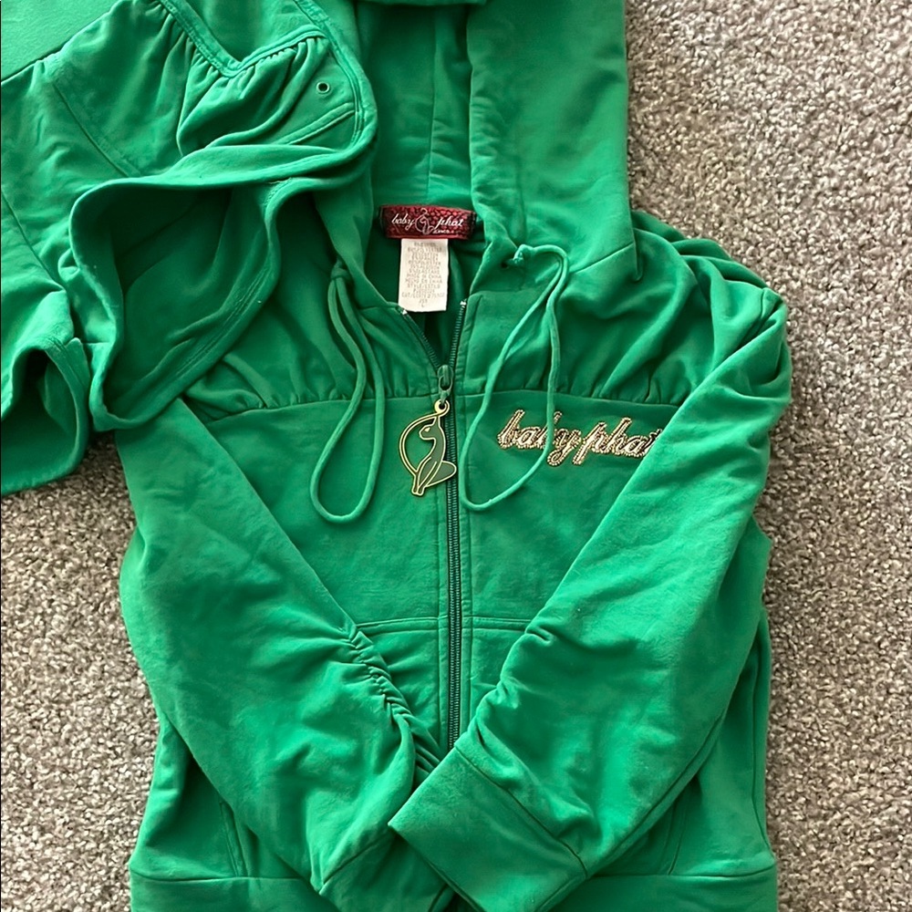 Baby Phat Green Hoodie